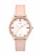Timex Womens Watch 33mm Battery with Pink Leather Strap