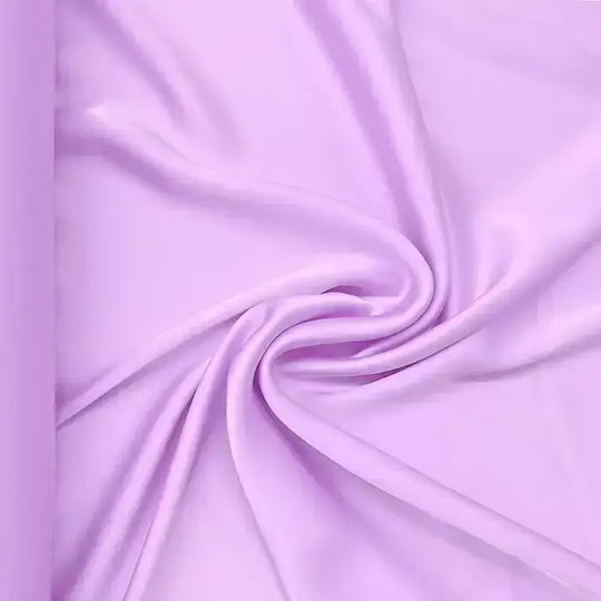 Decoration Fabric Satin By Meter Width 150cm Lilac