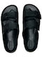 Flip Flops In Sandal Style In Black Colour