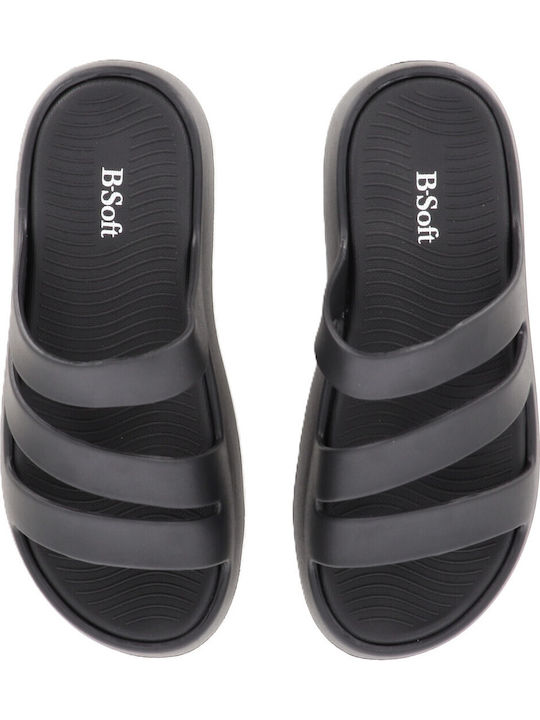 B-Soft B-Soft Damen Zehentrenner in Schwarz