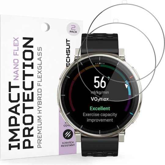 Techsuit Нано Флекс Защитен Екран за Amazfit Active 3 Premium 2 бр