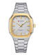 Curren Men's Watch 37mm Battery with Silver Metal Bracelet