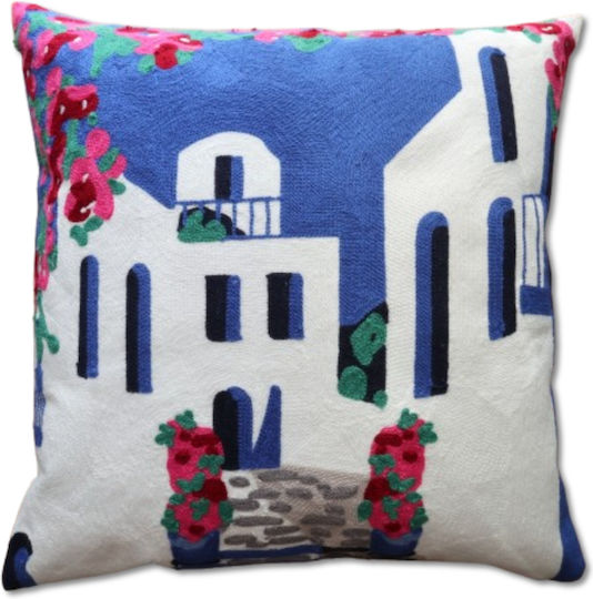 Dimeco Multicolour Pillow Case 45x45cm Dimeco Multicolour Pillow Case 45x45cm