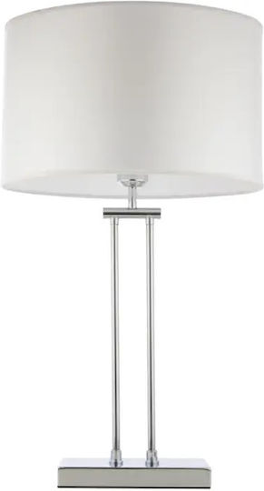 COSMOLight Table Lamp with Silver Shade and Base