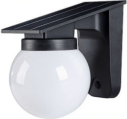 Led Ηλιακό Φωτιστικό Επιτοίχιο Ip65 Σχήμα Μπάλας 2.8w 5v 100lm 7 Smd Φωτισμού 3000k & Αισθητήρα Φωτός Led Ηλιακό Φωτιστικό Επιτοίχιο Ip65 Σχήμα Μπάλας 2.8w 5v 100lm 7 Smd Φωτισμού 3000k & Αισθητήρα Φωτός