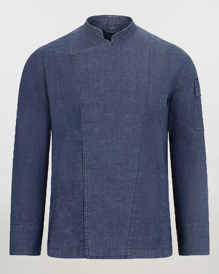 Haina De Bucătar Mânecă Lungă Velilla 405212s Denim