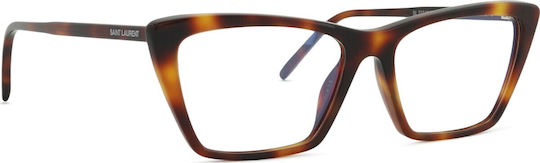 Дамски Пластмасови Saint Laurent Sl M737 Mica Thin Opt 003 54