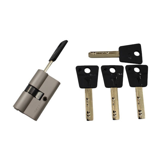Mul-T-Lock Κύλινδρος Κλειδαριάς Ασφαλείας 54mm (27-27)