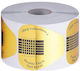Beauty Salon Nail Extension Form Gold Roll 500 Pcs