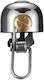 Rockbros Retro Bicycle Bell Silver Gold Gloss