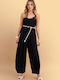 Damen Jumpsuit Schwarz