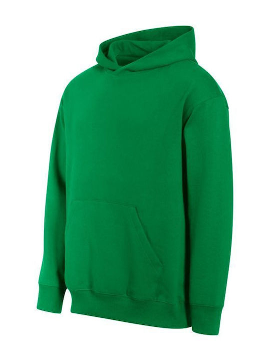 Γυναικείο Φούτερ με Κουκούλα Grass Green