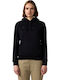 Damen Sweatshirt mit Kapuze Schwarz