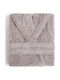 Aigaion Nua Halat de Baie cu Glugă Heather 320gr/m²