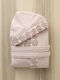 Nima Petal Hooded Bathrobe Petal 360gsm