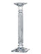 Bohemia Eminence Glass Candle Holder in Transparent Colour 40.5cm