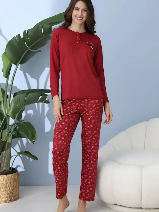 Lindros Summer Women's Pyjama Set Krasouli