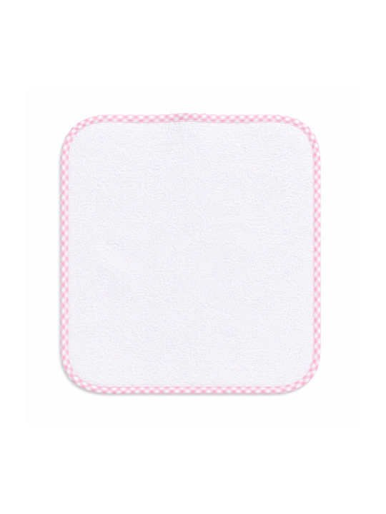 Figlio Bino Umărul Burp Cloth Roz 28x30 cm