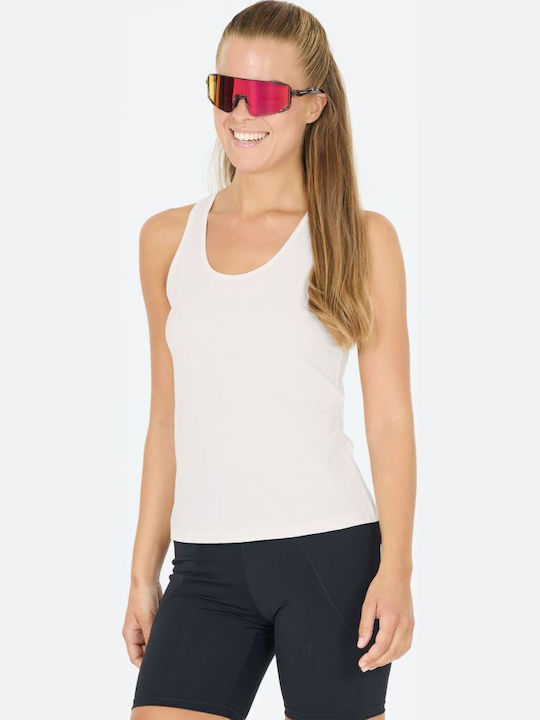 Bluza Damă Fără Mâneci Albă