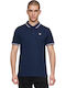 Lubbeek Polo Short Sleeve Shirt Navy Blue