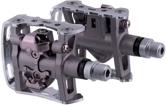 Shimano Pd-m324 Πετάλια Ποδηλάτου Κουμπωτά Γκρι