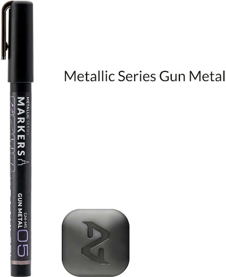 Gaahleri Metallic Series Markers Gun Metal