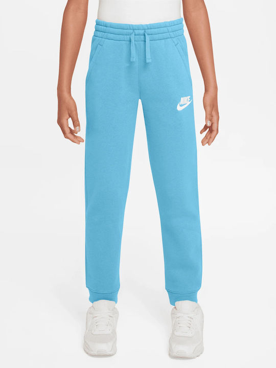 Nike Παιδικό Παντελόνι Φόρμας Μπλε Sportswear Club