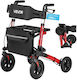 Vevor Foldable Wheeled Aluminum Walker