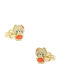 Art d or Kids Earrings Studs Crowns Made of 14K Gold