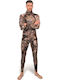 Omer Holo Wetsuit Jacket Shaved with Chest Pad for Spearfishing Camouflage Gray 7mm