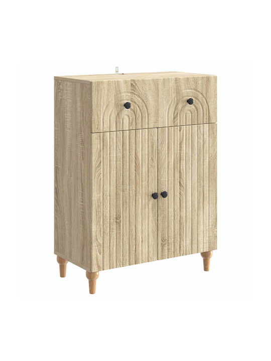 Wooden Sideboard with Drawers Sonoma 66x34.5x90cm