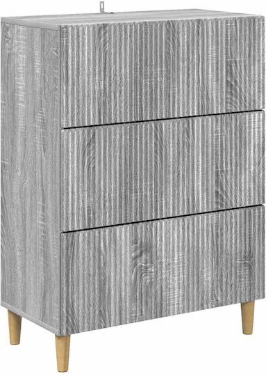 Скриня За Спалня Дървена Сива Sonoma 66x34.5x90см