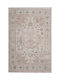 Biokarpet Wohnzimmer Teppich Gossip 9860b Weiß-Grün 240x300