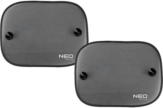 Neo Tools Σκίαστρα Πλαινών Παραθύρων Αυτοκινήτου Σετ 2 Τεμ 11-475