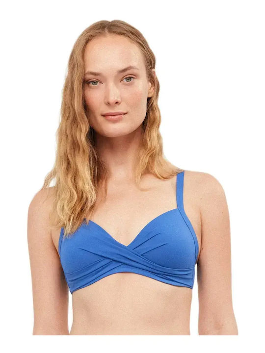 Bikinioberteile Mit Polsterung Blau