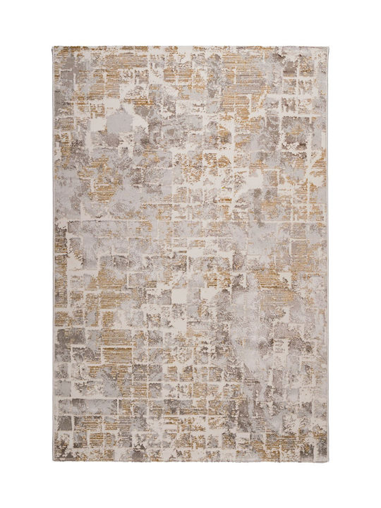 Biokarpet Gossip 9856a White-gold-67x140