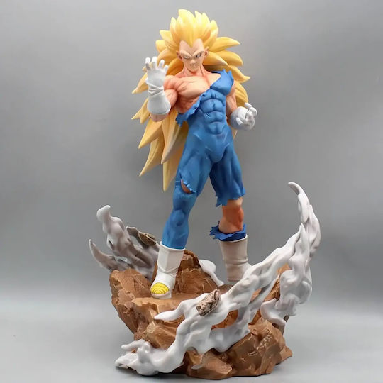 Figurină Vegeta Ssj3 Stând V2 Dragon Ball 3d Tipărită 7 6 Cm 1:24