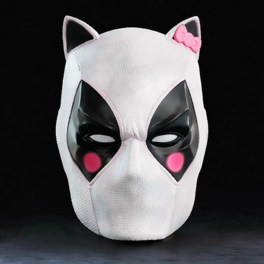 Figurină Cosplay Hello Kitty Deadpool Mască 3D Tipărită 7 6 Cm 1:24