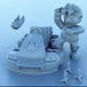 Φιγούρα Super Mario Back To Future 3d Εκτυπωμένη-43 Cm 1:4