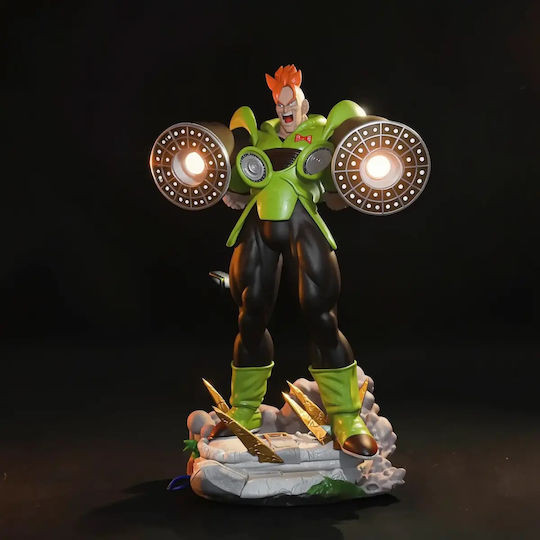 Figurină Android 16 Hell Flash V2 Modele De Imprimare 3d Imprimată 7 6 Cm 1:24