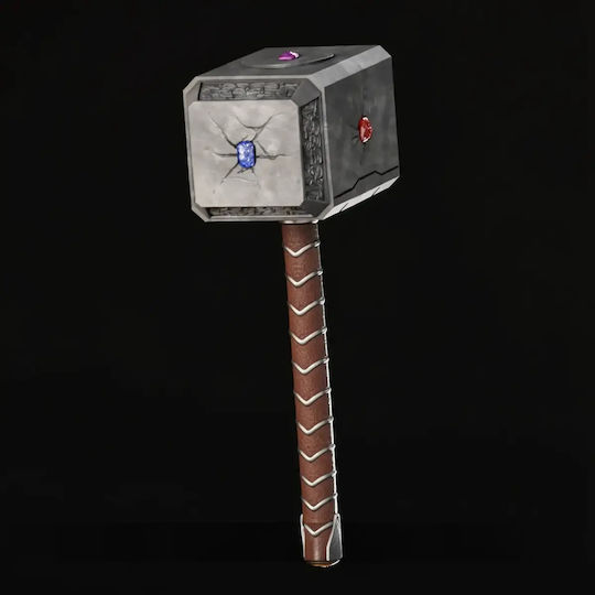 Figurină Cosplay Ciocanul Infinit Mjolnir Ciocanul Thor Purtaibil 3D Tipărit 11 4 Cm 1:16