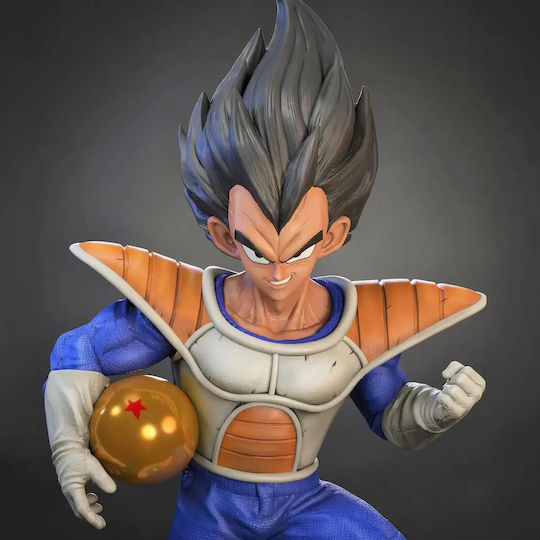 Vegeta Rüstung Sammelbare Figur 3D-Druck Modell Dragonball 3D Gedruckt 11,4 cm 1:16