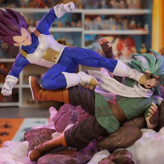 Φιγούρα Vegeta Ultra Ego Vs Granolah 3d Printing Models 3d Εκτυπωμένη-7 6 Cm 1:24