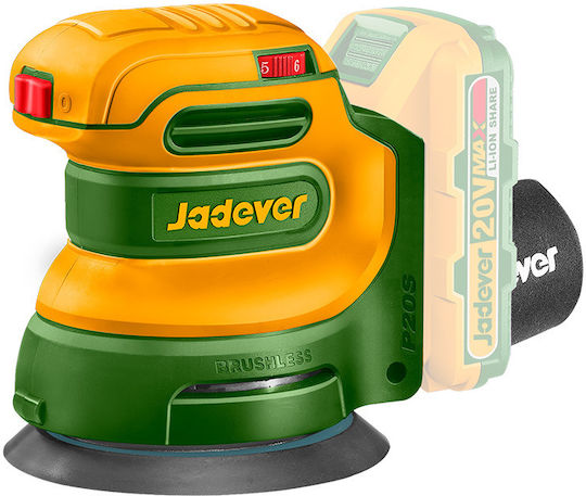 Jadever JDRAP5030 Eccentric Sander 125mm Battery 20V Solo