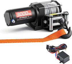 Electric Troliu Auto 4x4 12V cu Capacitate de Încărcare 1360kg
