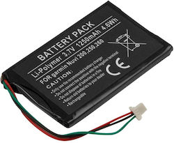 Avizar 3.7v 1250mah Batterie Für Gps Garmin Nuvi 200 Li-polymer Schwarze