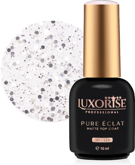 Топ Покритие Luxorise Pure Radiance Матов Сребърен 10ml