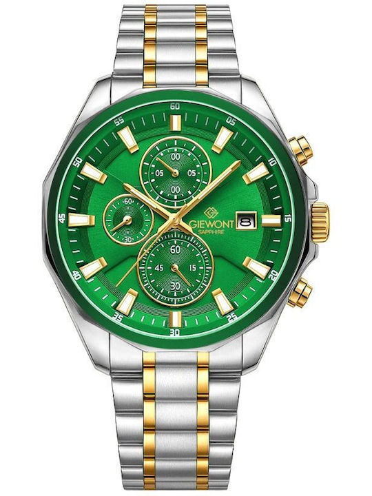 Giewont Sapphire Men's Watch 46mm Chronograph B...