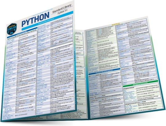 Python Standard Library - Barcharts, Inc - Fold-out Book Or Chart