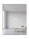 Aca Gordius Pendant Ceiling Light Bronze LED with Warm White Light 48cm
